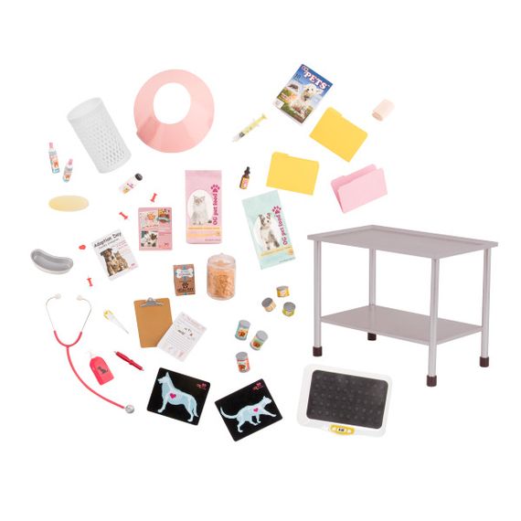 Игровой набор Our Generation Ветеринарная клиника, розовый BD35140Z (BD35140Z) | Зображення 5