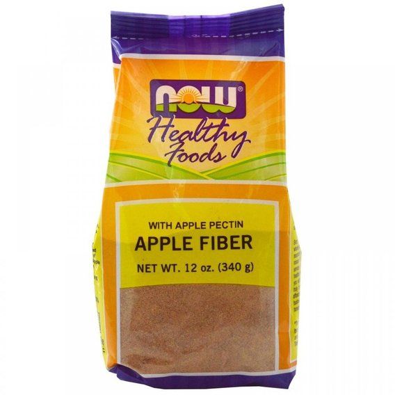 Клетчатка NOW Foods APPLE FIBER POWDER 12 OZ 340 g /34 servings/