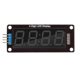 Дисплей светодиодный семисегментный четырехразрядный TM1637 Diymore Белый 0.56" Двоеточие