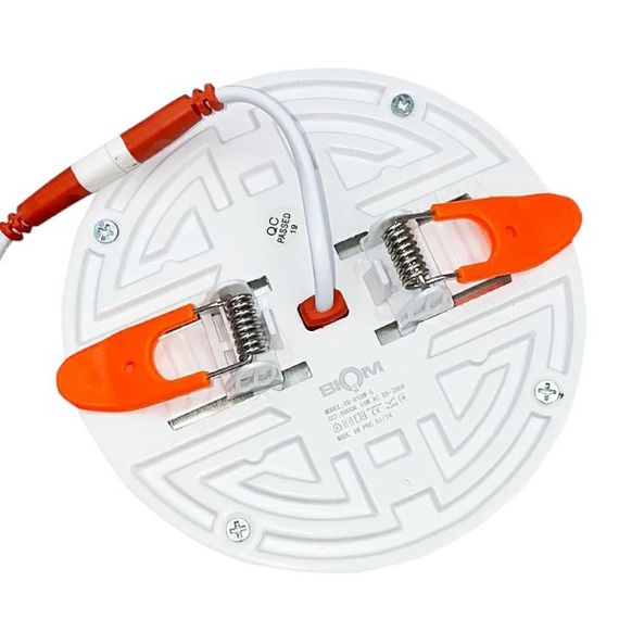 Светильник светодиодный Biom CB-R18W-5 18Вт круглый 5000К | Зображення 2