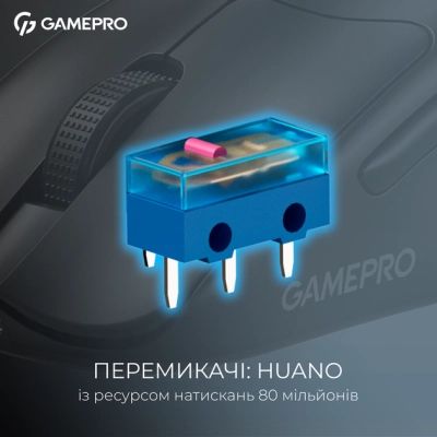 Мышка GamePro Asgard Surt Wireless/Bluetooth/USB Black (GM017B) | Зображення 4