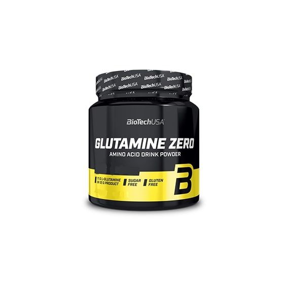 Глютамін для спорту BioTechUSA Glutamine Zero 300 g /25 servings/ Lemon
