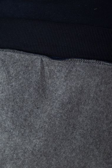 Батник чоловічий на флісі, колір синьо-сірий, 244R2349 | Зображення 5