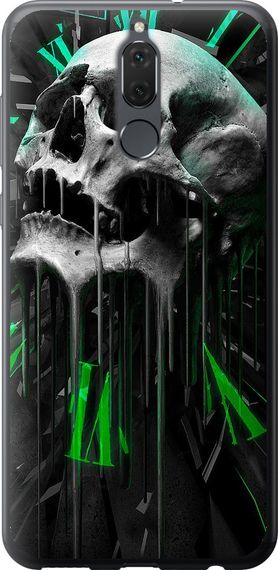 Чехол на Huawei Mate 10 Lite Череп-часы "4100u-1240-17620"