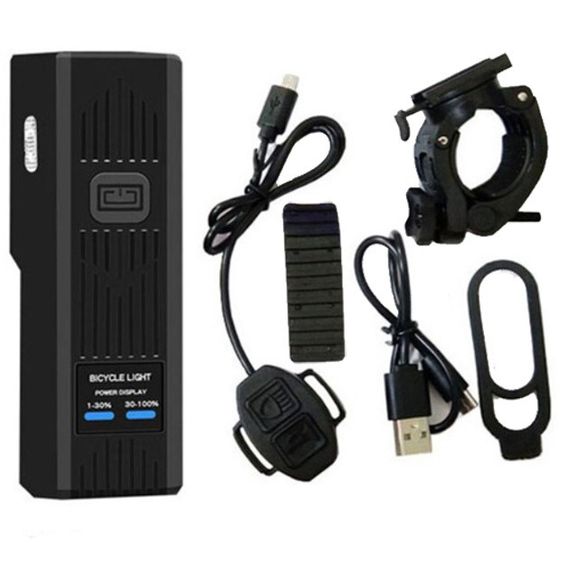 Велофара з сигналом Waterproof MT-007-T6 450Lum 18650 із PX-145 виносною кнопкою | Зображення 3