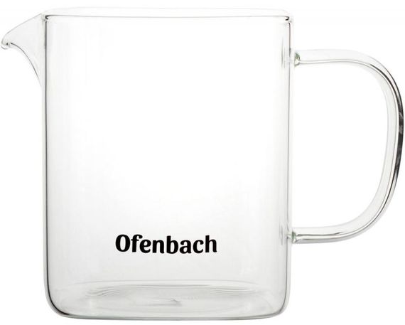 Чайник скляний заварювальний Ofenbach 600мл зі знімним ситечком (0611s) | Зображення 3