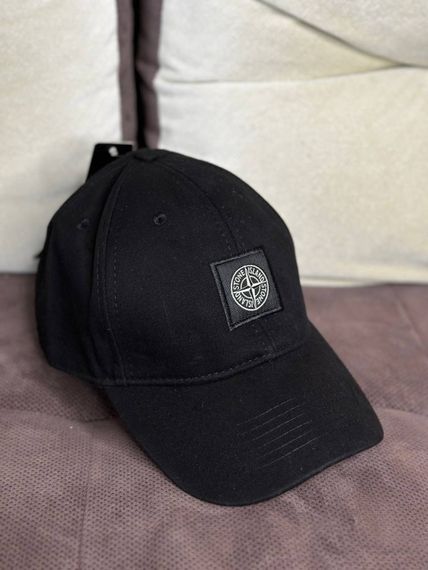 Кепка Stone Island black logo C008-3 | Зображення 4