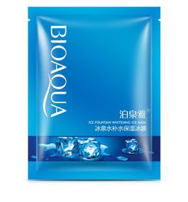 Маска для обличчя тканинна BIOAQUA Ice Fountain Whitening Mask охолоджувальна 30 г