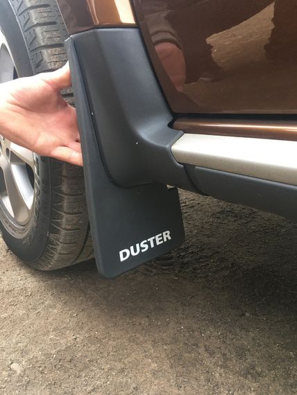 Брызговики передние (2 шт) для Renault Duster 2008-2017 гг | Зображення 4