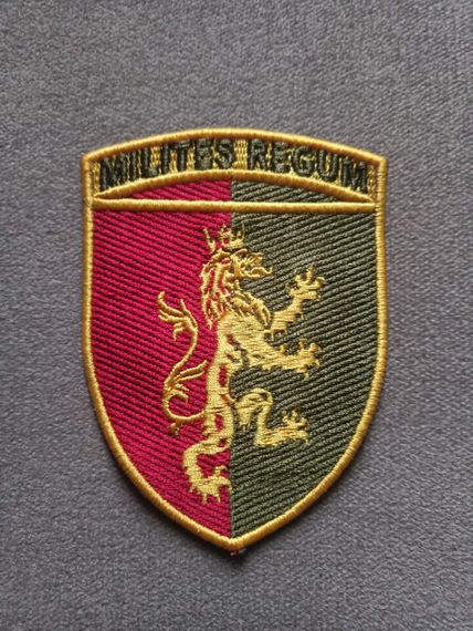 Шеврон 24 ОМБр "MILITES REGUM"  / На правый рукав