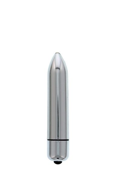Міні вібромасажер DREAM TOYS 10-SPEED CLIMAX BULLET SILVER Sex Aura