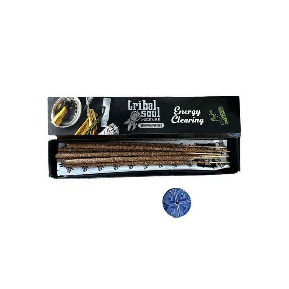 Аромапалочки Tribal Soul Очистка Энергии + Керамическая подставка 15г 8901684621050
