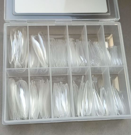 Гелеві тіпси для нарощення №06 24шт (большой стилет) | Зображення 2