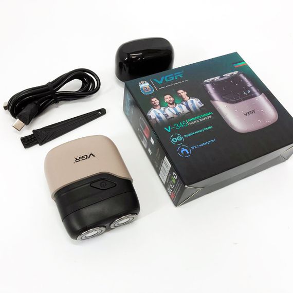 Электробритва VGR V-345. Цвет: бежевый | Зображення 7