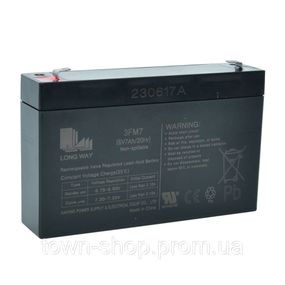Аккумуляторная батарея универсальная LONG WAY 6V7Ah-BATTERY