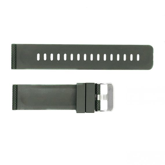 Ремінець для годинника Skmei 1416/1418/1267/1285/1293/1426/1866/1894AG Army Green | Зображення 1