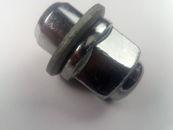 Гайка колеса Hyundai/KIA, MOBIS (5295037000) М12 самостопорна (52950-37000) | Зображення 2