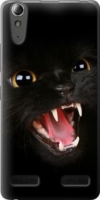 Чехол на Lenovo K3 (K30-t) Чёрная кошка "932u-114-17620"