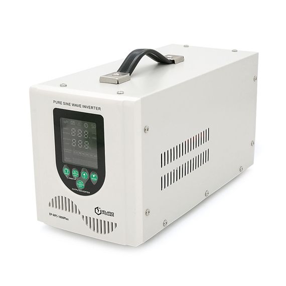 ДБЖ з правильною синусоїдою Europower EP-MPS-1000/12PLUS (700 Вт) 5/10/15/20А, під зовнішню АКБ 12В (AGM/GEL/LFP), Q2 | Зображення 1