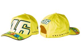 Бейсболка   46 VALENTINO ROSSI   (желтая, 100% хлопок)
