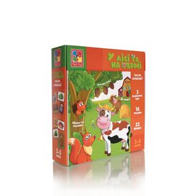 Настільна гра асоціації "У лісі та на фермі" Vladi Toys VT1804-46 (укр)