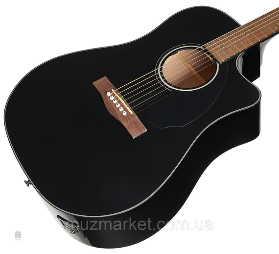 Електроакустична гітара Fender CD-60SCE Black WN | Зображення 3
