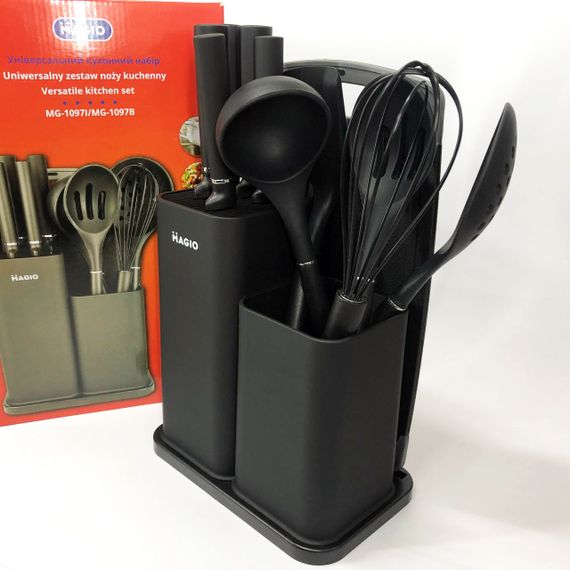 Силіконові аксесуари для кухні Magio, Набір зручних силіконових кухонних аксесуарів VT-11