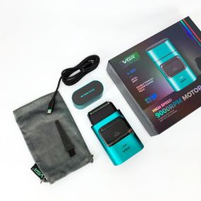 Аккумуляторный прибор для удаления волос VGR V-307, Профессиональная электробритва бритва для бороды PJ-97