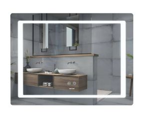 Дзеркало Mixxus STYLE MR13-90x70-REVERSE з LED Touch, Anti-fog, димером, регулюванням яскравості (MI6667)