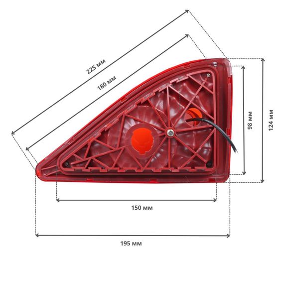 Камера заднього огляду (штатна) серії QIV Q-A BUS 05 | Зображення 1