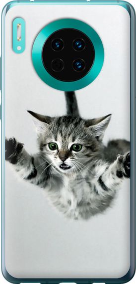 Чехол на Huawei Mate 30 Летящий котёнок "2322u-1773-17620"