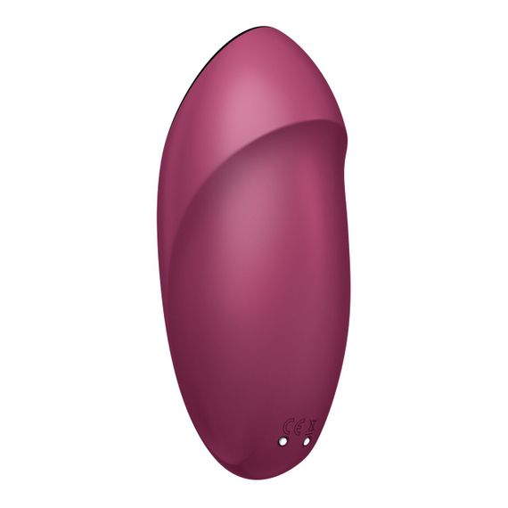 Вібростимулятор-пульсатор Satisfyer Tap & Climax 1 Red, ефект постукування пальцем, 2 мотори | Зображення 4
