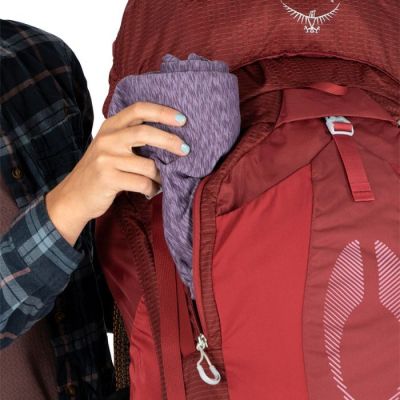 Рюкзак туристический Osprey Aura AG 65 berry sorbet red - WM/L - червоний (009.2798) | Зображення 7