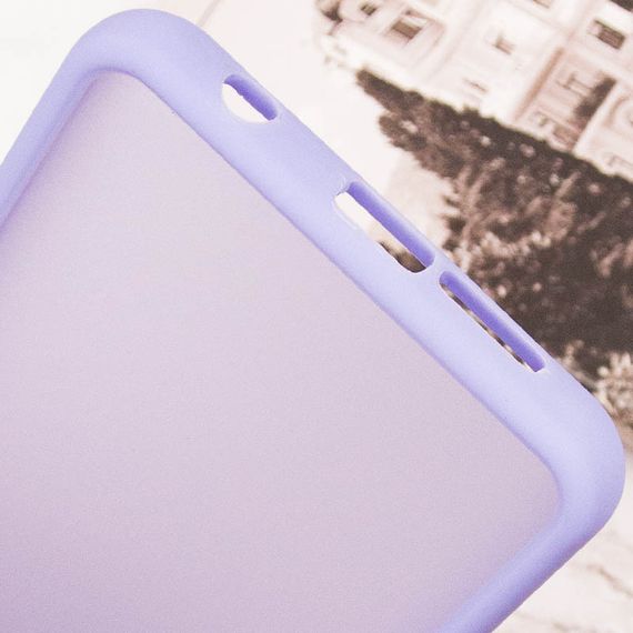 Чохол TPU+PC Lyon Frosted для Xiaomi Redmi Note 9s / Note 9 Pro / Note 9 Pro Max Purple | Зображення 5