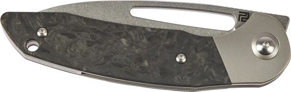 Ніж Artisan Tylos S35VN Titanium and Marbled CF | Зображення 3