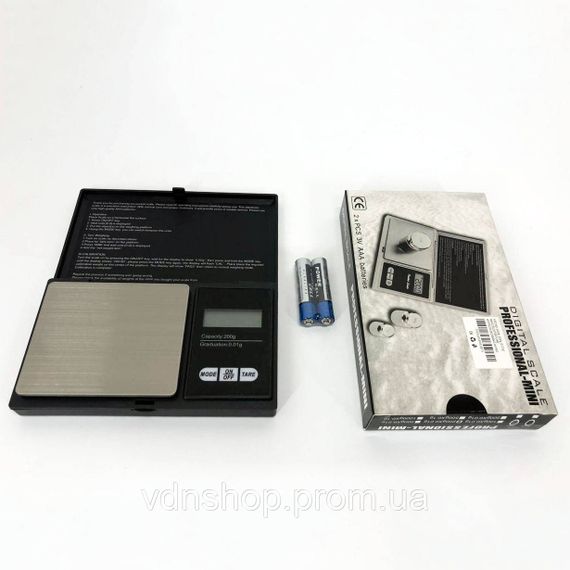 Ювелирные весы карманные 6256, , Электронные лабораторные весы ювелирные граммовые высокоточные CR-57 | Зображення 2