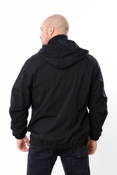 Вітровка чоловіча (демісезон) Носи своє XXL Чорний (p-16237-186715) | Зображення 4