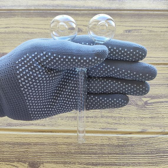 Стеклянная трубка Harmony Double Oil Clear | Зображення 2