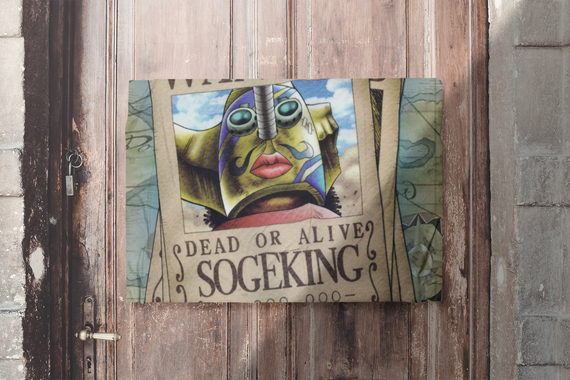 Плакат-постер з принтом Кавун One Piece Ван-Піс Розшукова листівка Usopp Усопп А1 ПЛ000682(A1)