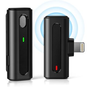 Беспроводной Lightning петличный микрофон Savetek P30, 2.4 ГГц, для Apple iPhone, iPad, до 15 м (0261)