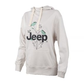Толстовка JEEP HOODED OVERSIZE SWEATSHIRT Botanical Print