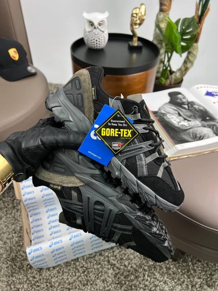 Чоловічі кросівки ASICS Gel-Somona 15-50 Gore-Tex Black Khaki (Gore-tex) , В'єтнам 42 27 | Зображення 2