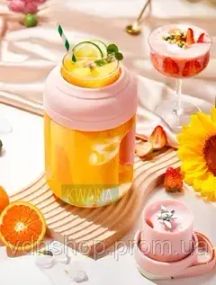 Портативный блендер соковыжималка D02 1.5 литра с зарядкой от USB