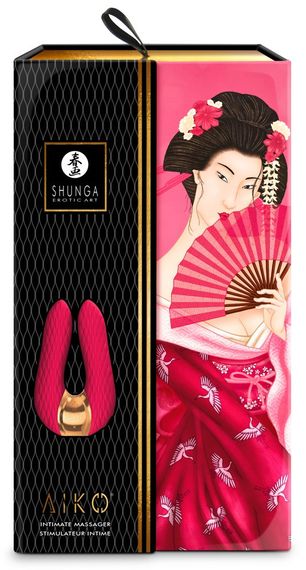 Подвіний вібратор Shunga Aiko Raspberr sexstyle | Зображення 7