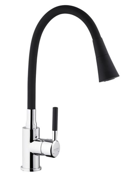 Змішувач для кухні Kroner KRM Kuche - C132BLK (CV033126)