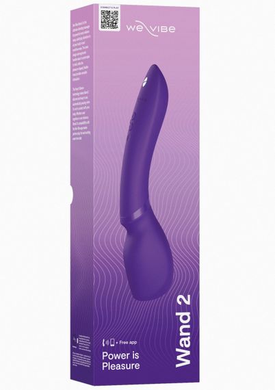 Смарт-мікрофон вібромасажер We-Vibe Wand 2, фіолетовий Sex Aura | Зображення 8