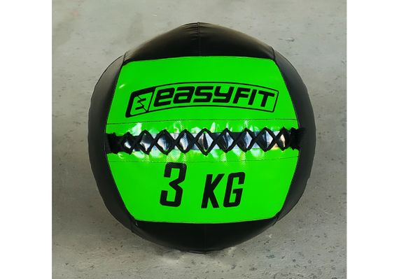 Медичний м'яч EasyFit Wall Ball медбол, волбол 3 кг (EF-WB-03) | Зображення 2
