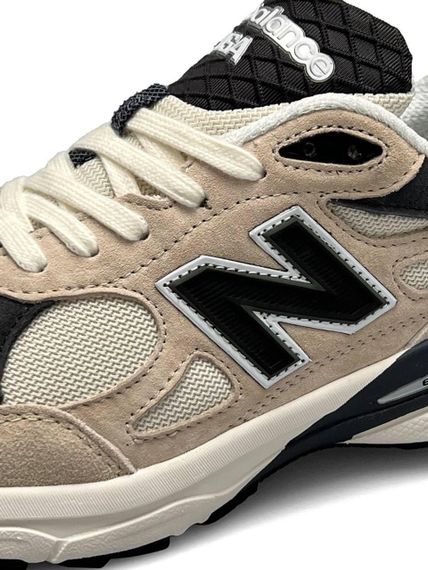 Кросівки чоловічі 990 v3 Beige Black , В'єтнам 42 26.5 | Зображення 8