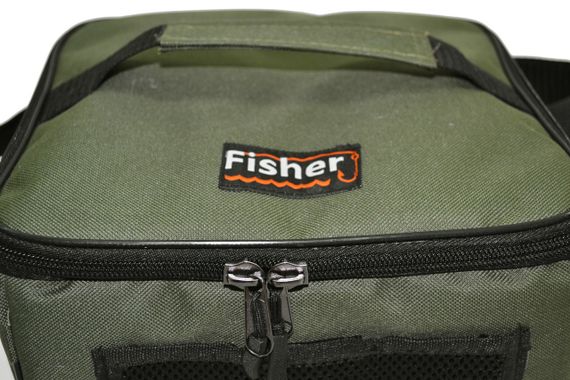 Термосумка, Термосумка для еды, Сумка холодильник, 6.6 литров, Сумка Fisher | Зображення 9