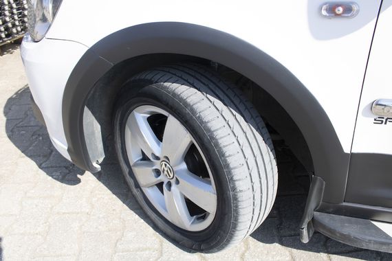 Комплект молдингів і розширювачів арок 1 двері, коротка база для Volkswagen Caddy 2015-2020 рр | Зображення 9